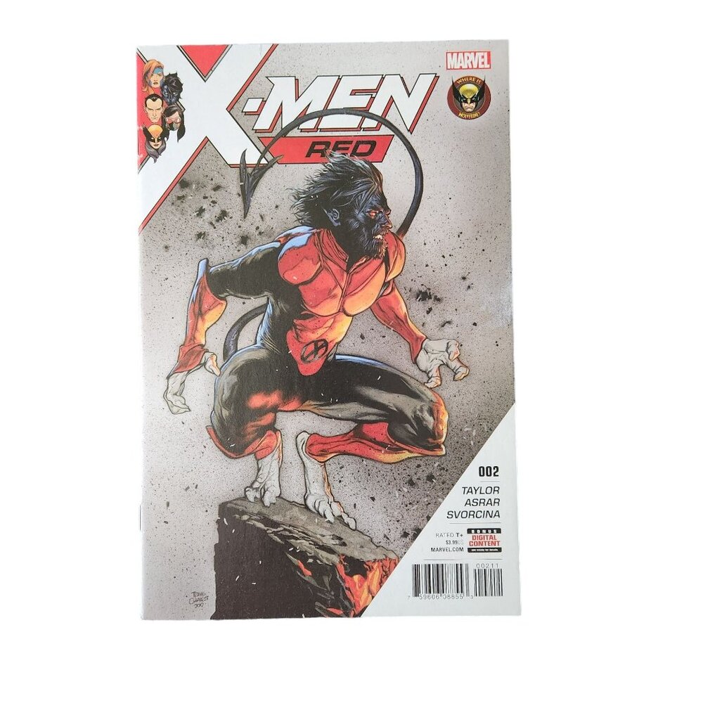 Marvel X-Men Red #2 2018 Comic Book Collector Bagged Boarded